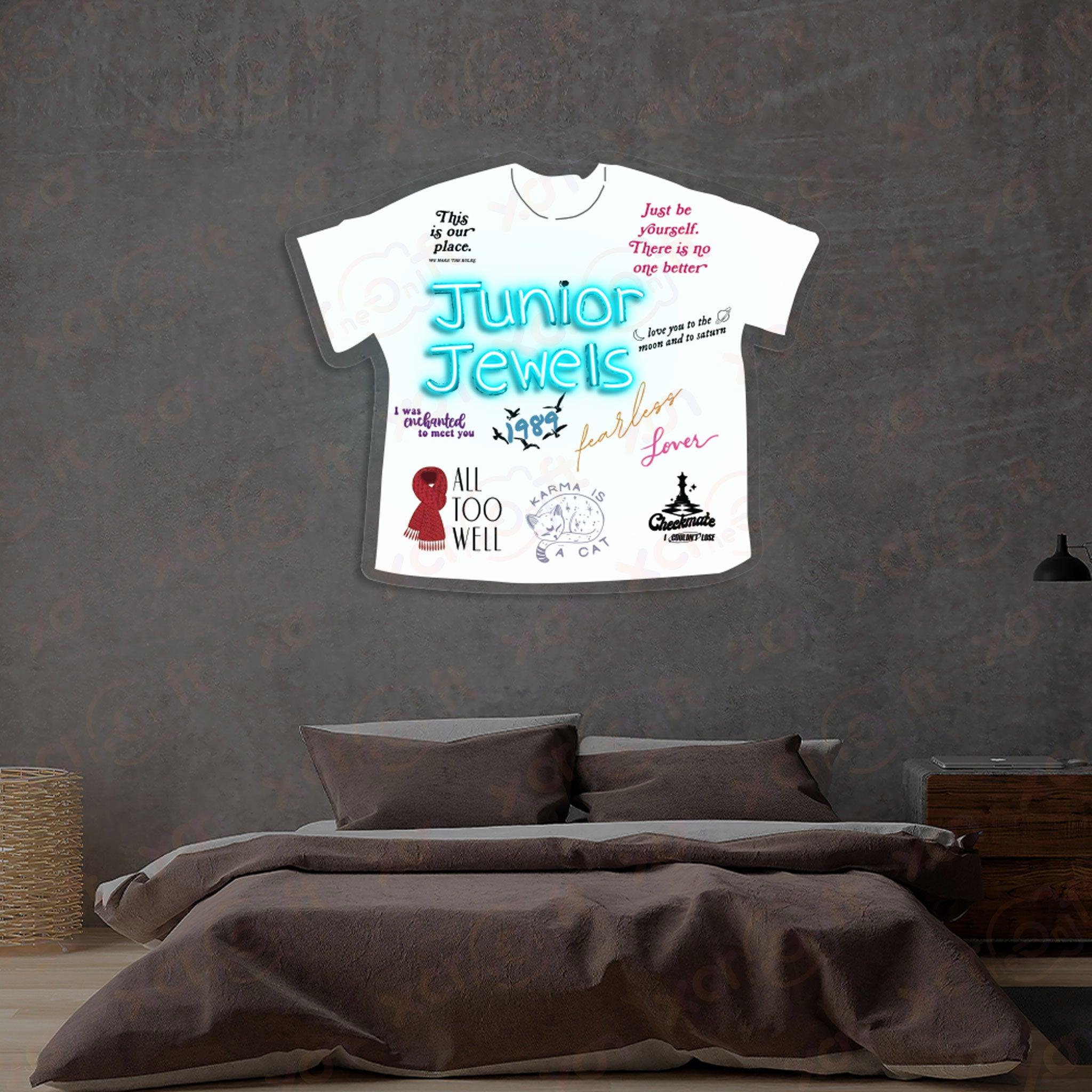 Junior Shirt Music Art UV Neon Signs