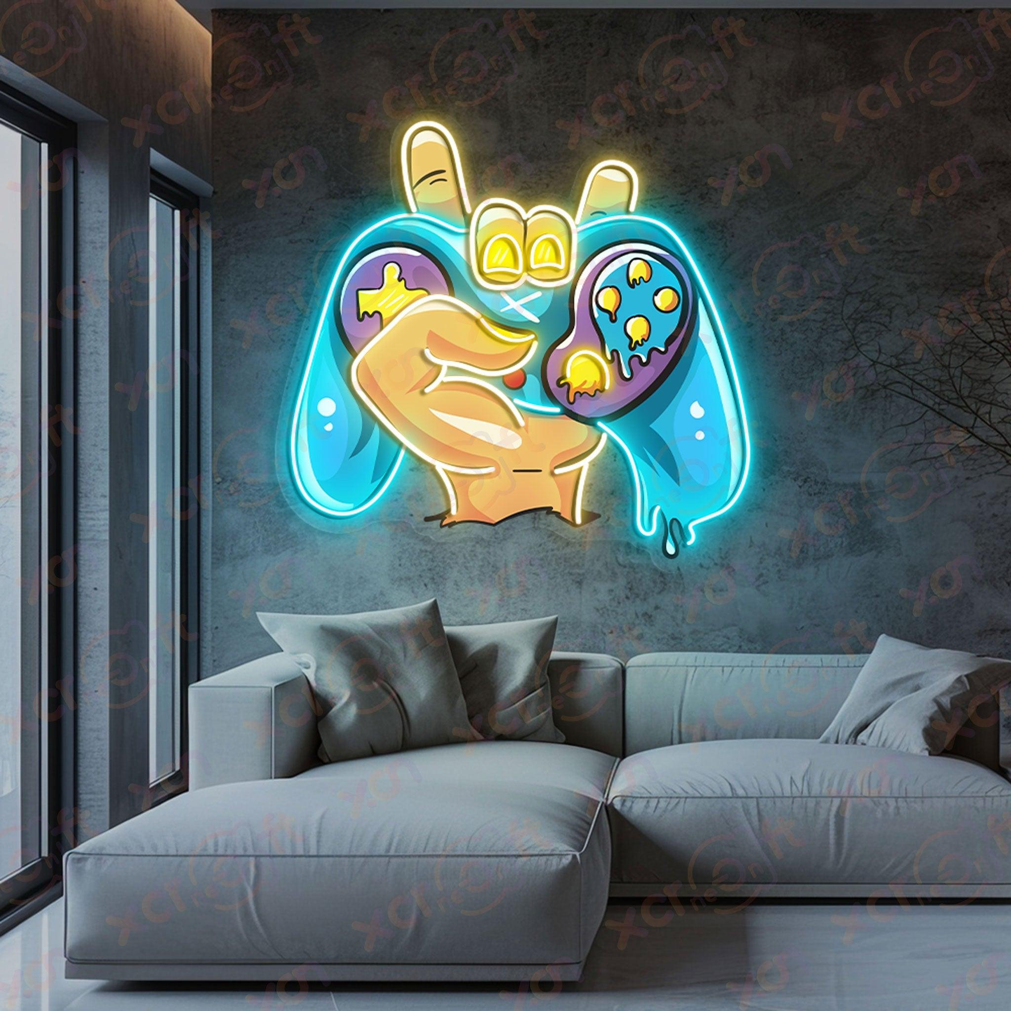 Game On Controller High-quality Neon Signs