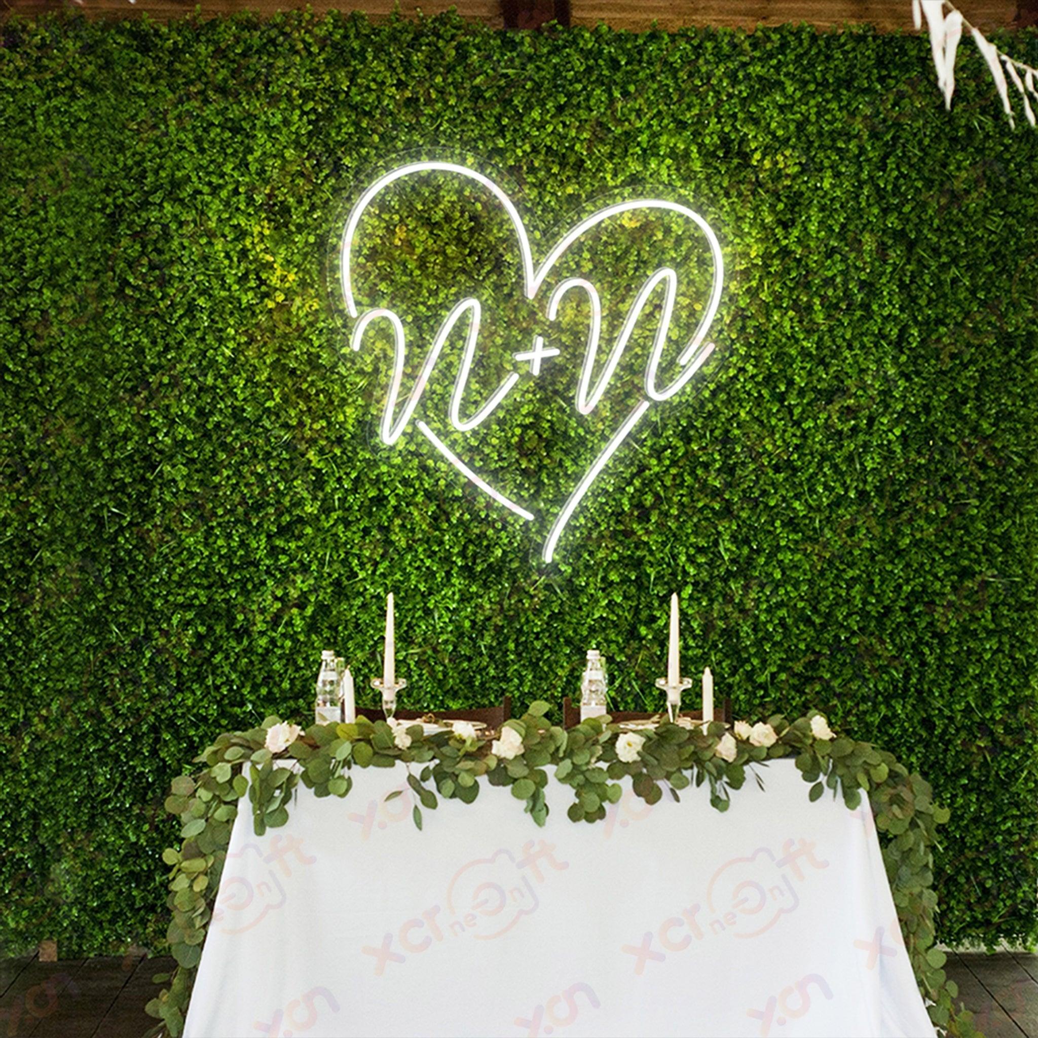 Name LED Neon Sign Wedding Decor