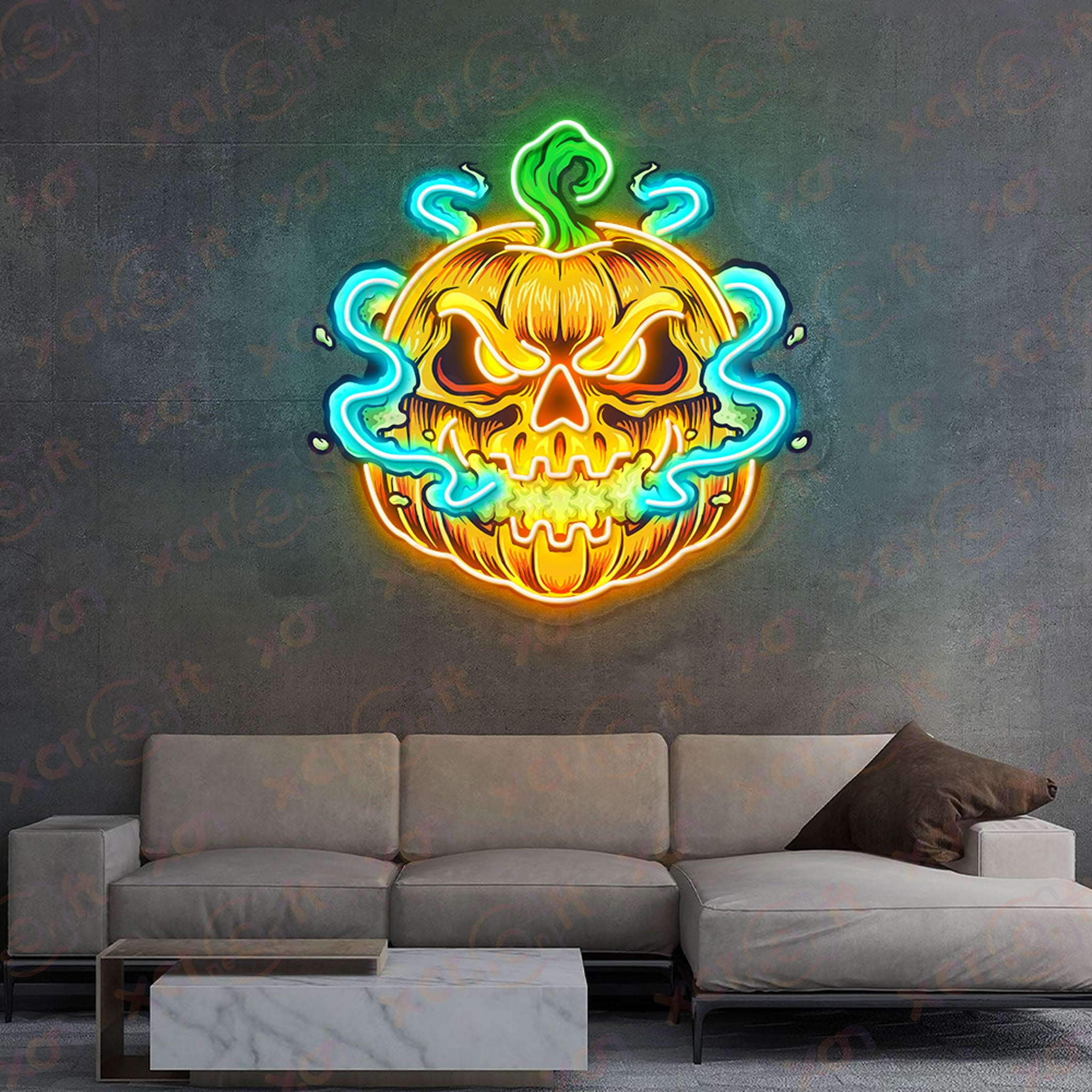 Pumpkin Halloween Neon Signs Decoration Halloween