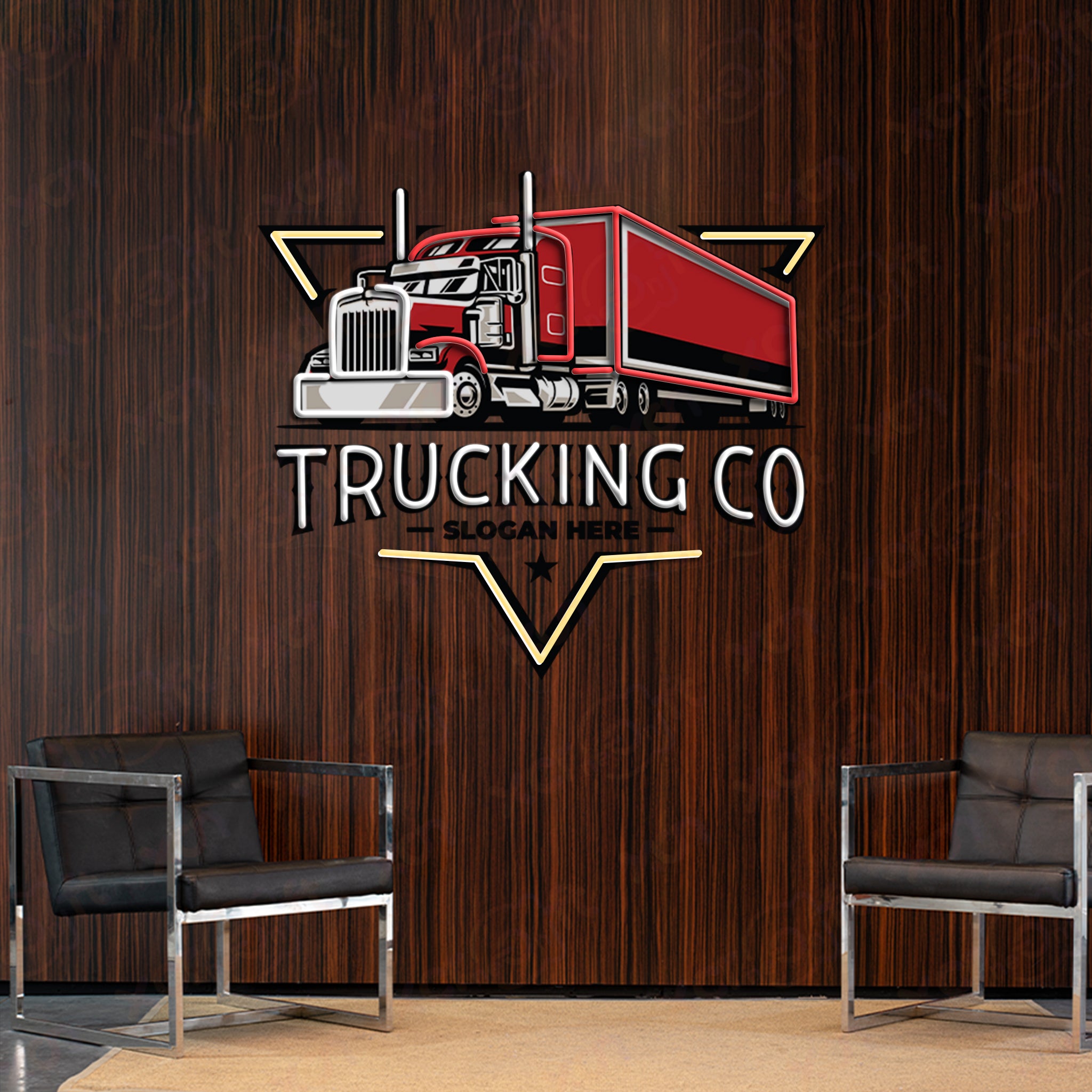 Truck UV Printed Neon Sign