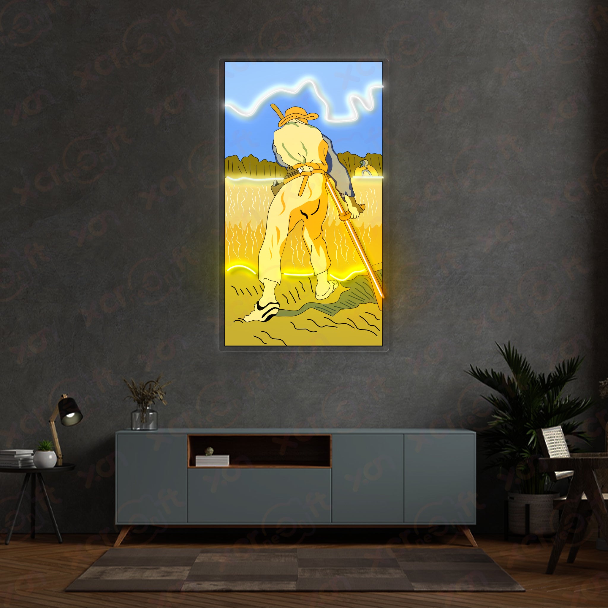 Famous Palette Artist Durable Neon Light