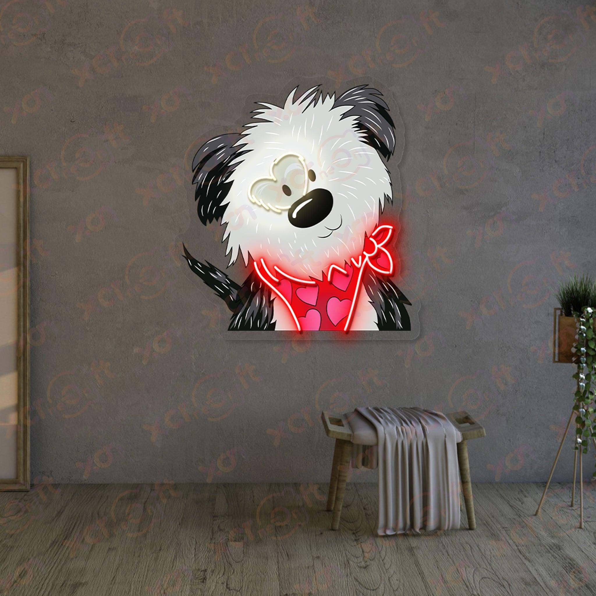 Dog Wear Scraft LED Neon Light