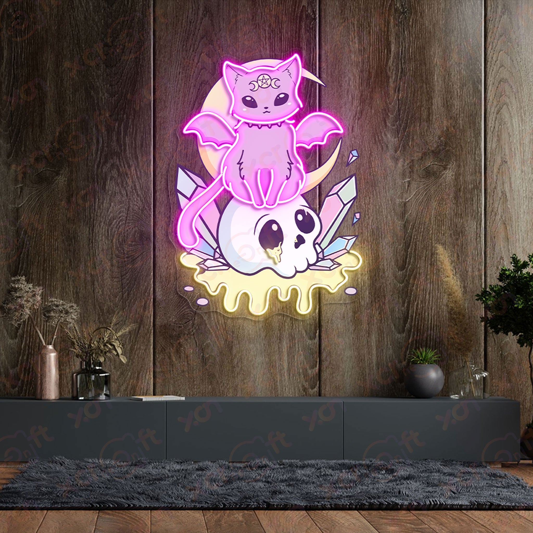 Kawai Goth High-quality Neon Signs