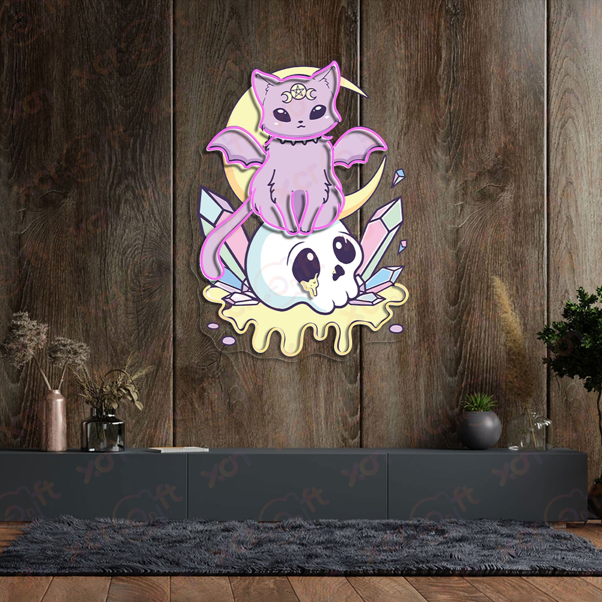 Kawai Goth High-quality Neon Signs