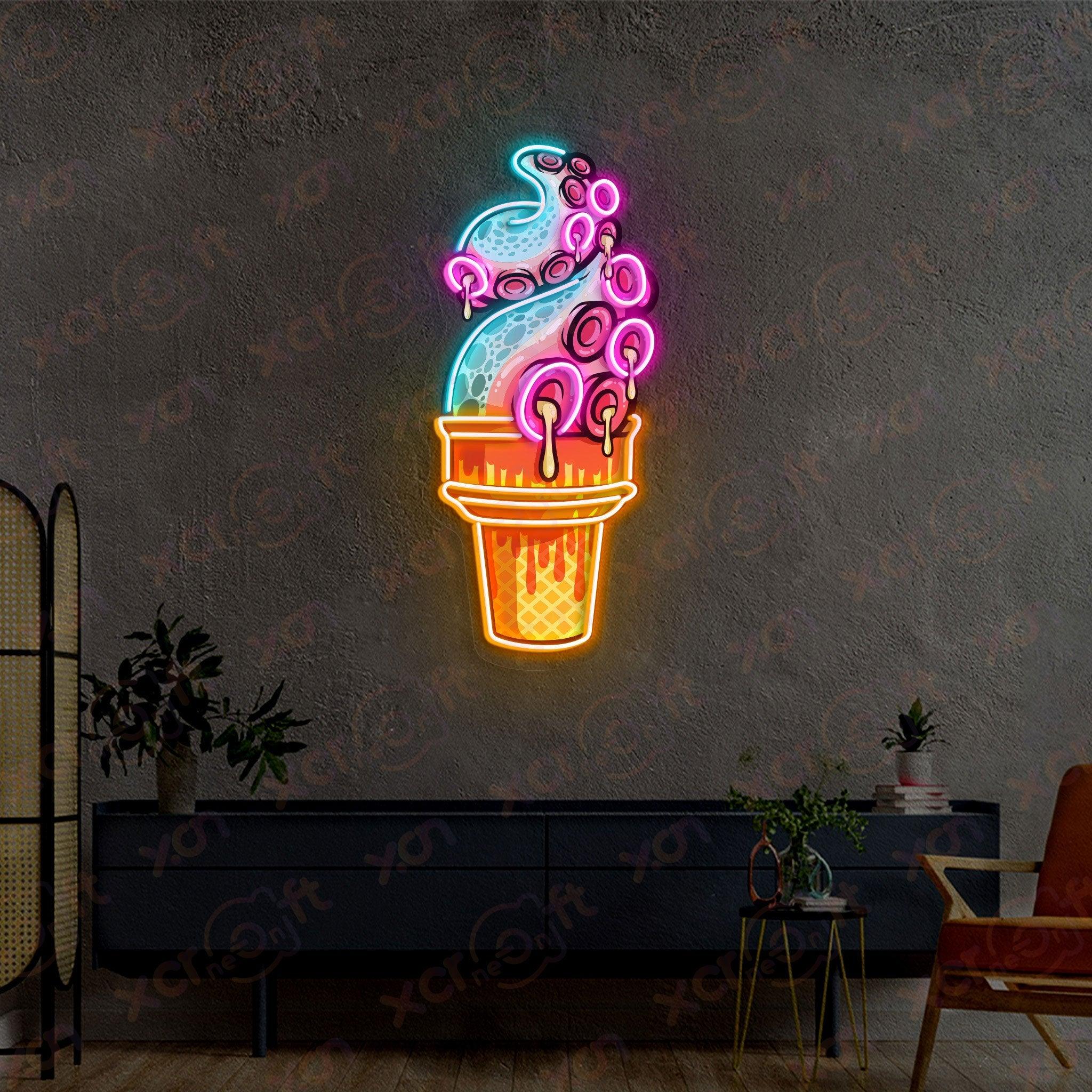 Tentacle Custom Led Neon Halloween Decor