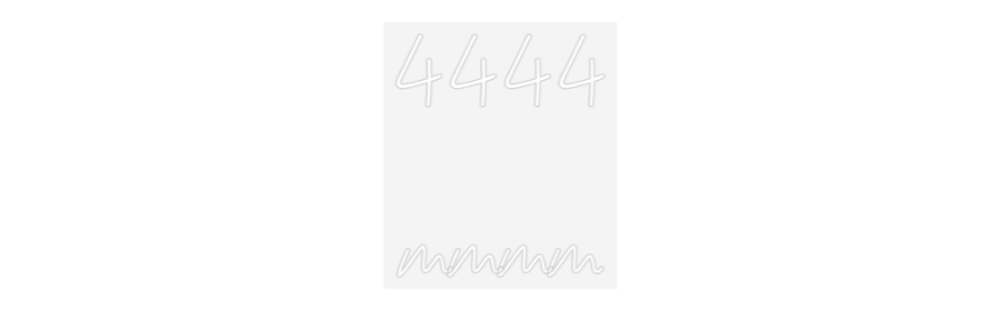 Custom Neon: 4444
mmmm