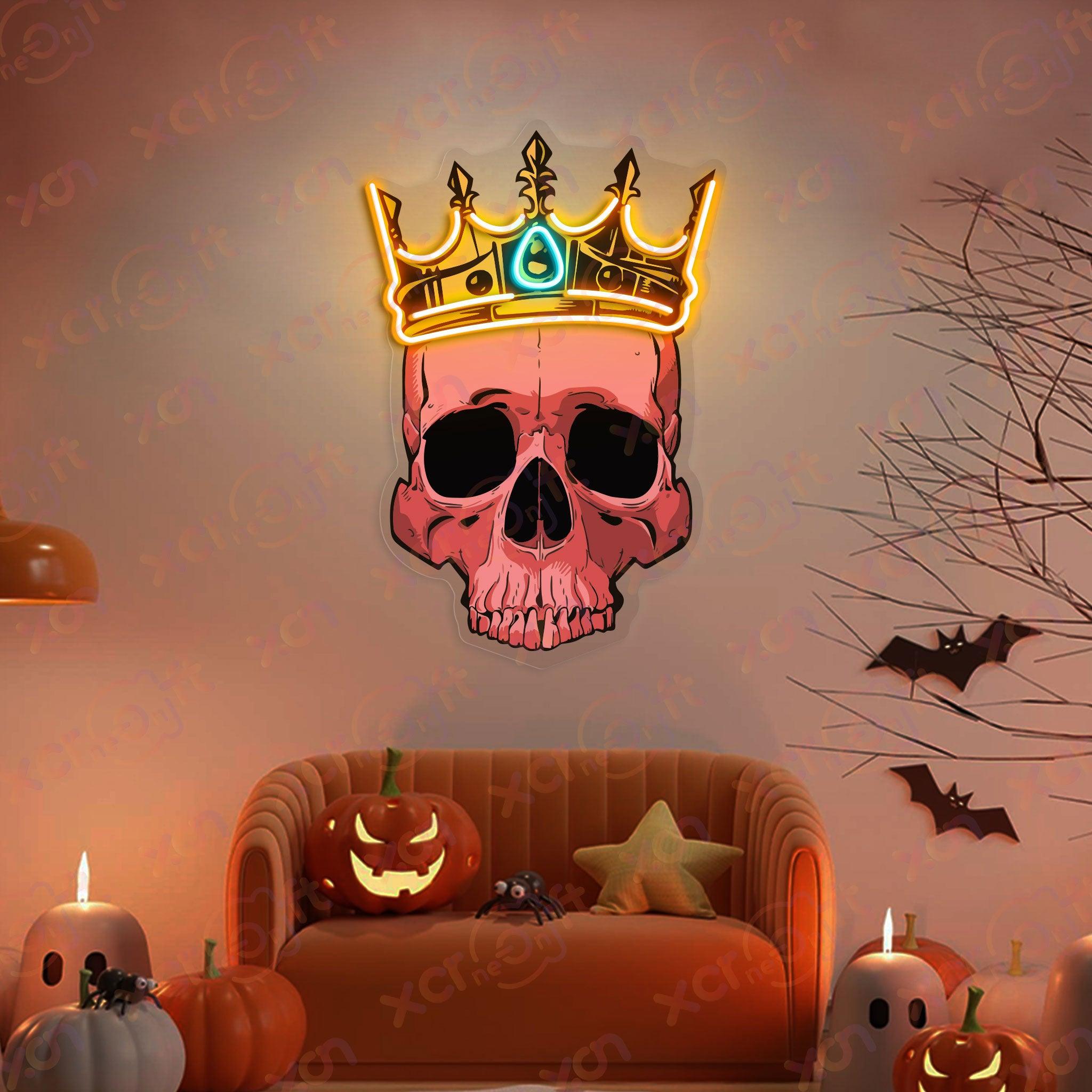 Skull Crown Custom LED Neon