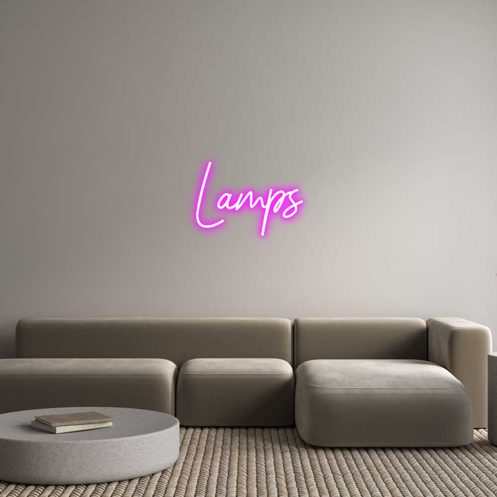 Custom Neon: Lamps
